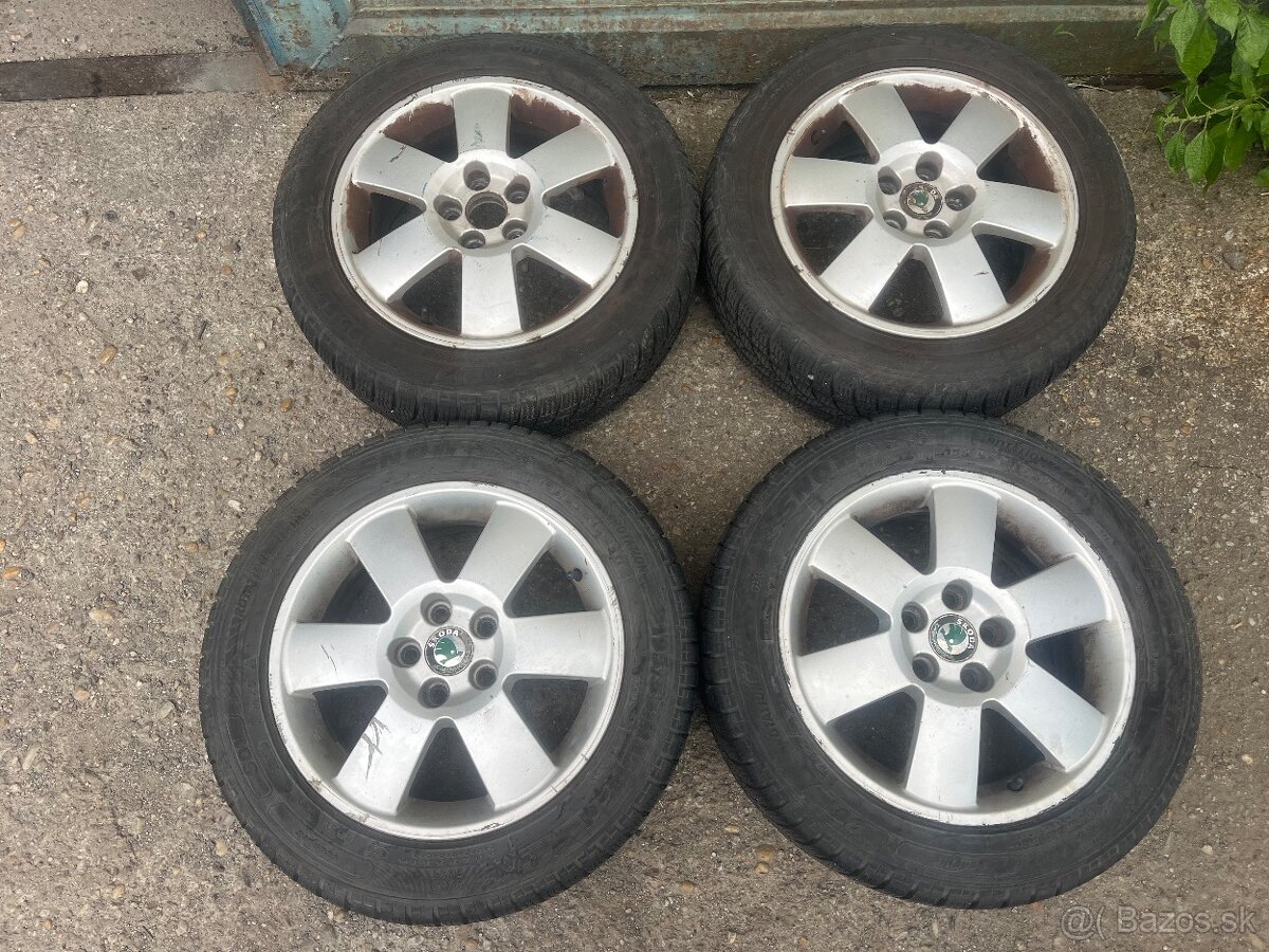 Skoda elektrony 5x100 r15