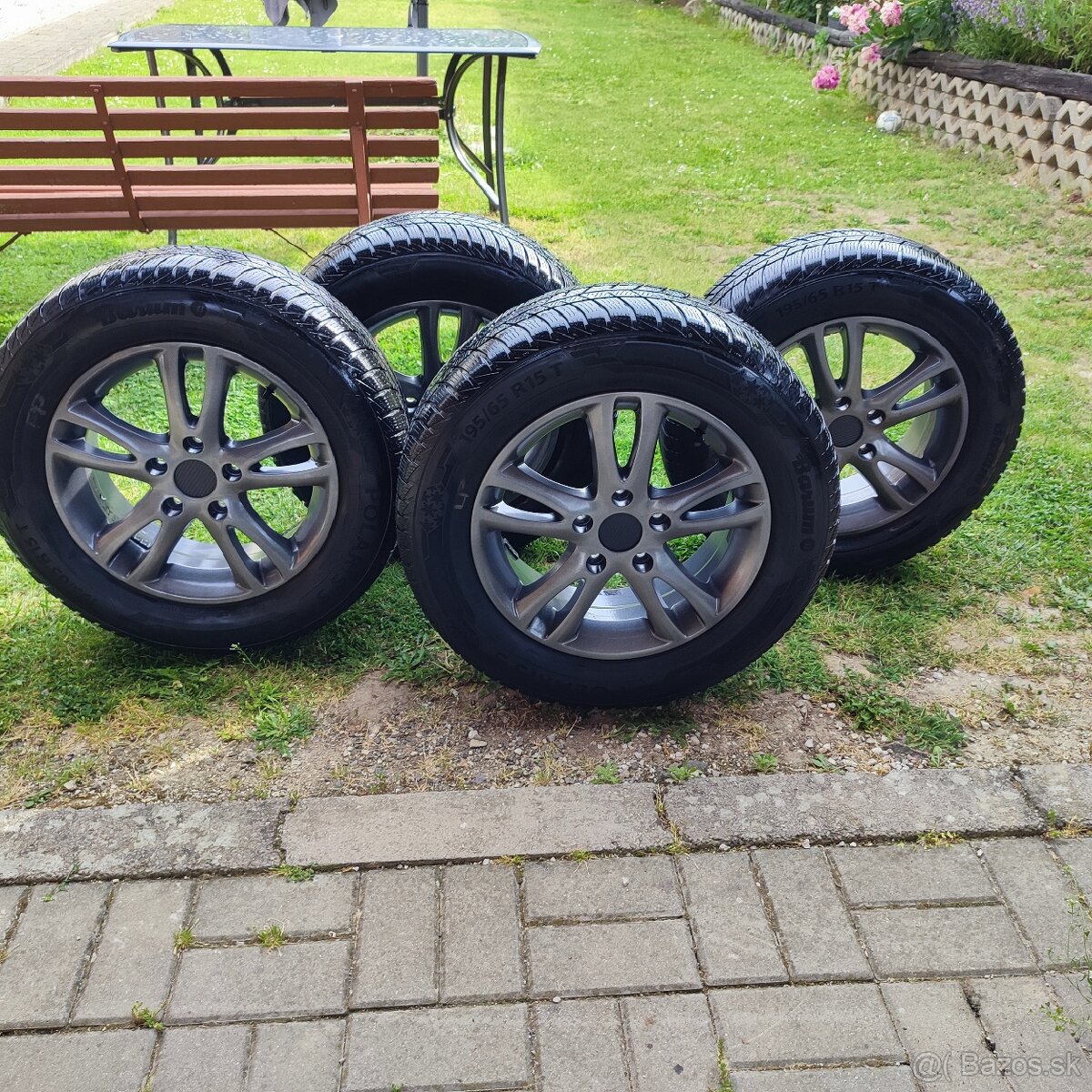 Predám alu kola 5x112 r15 VW, Škoda, Seat