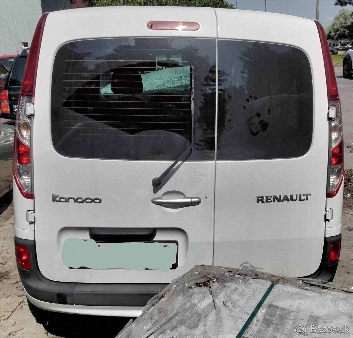 RENAULT KANGOO 1.5 dCi 2017 predám DVERE, MOTOR, TRYSKY