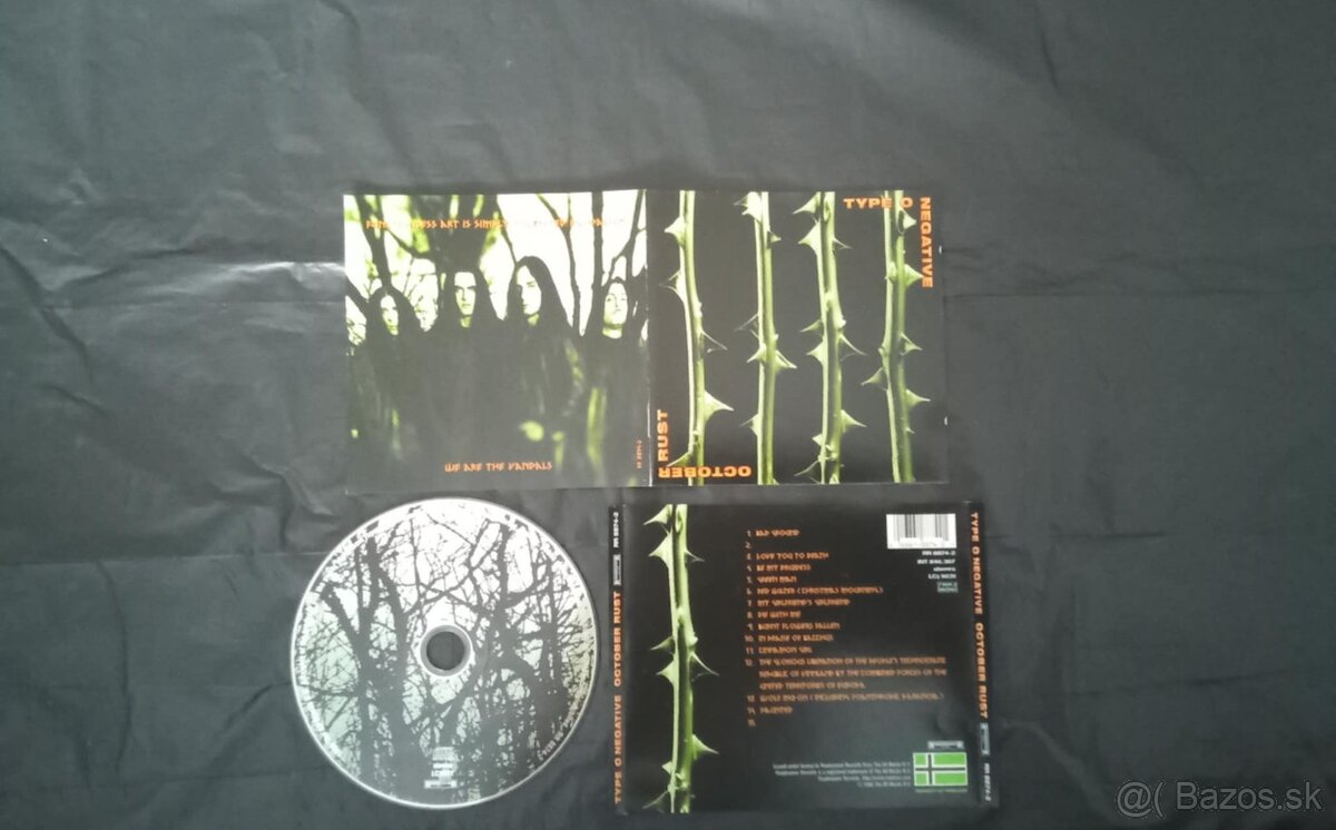 CD TYPE O NEGATIVE-October Rust