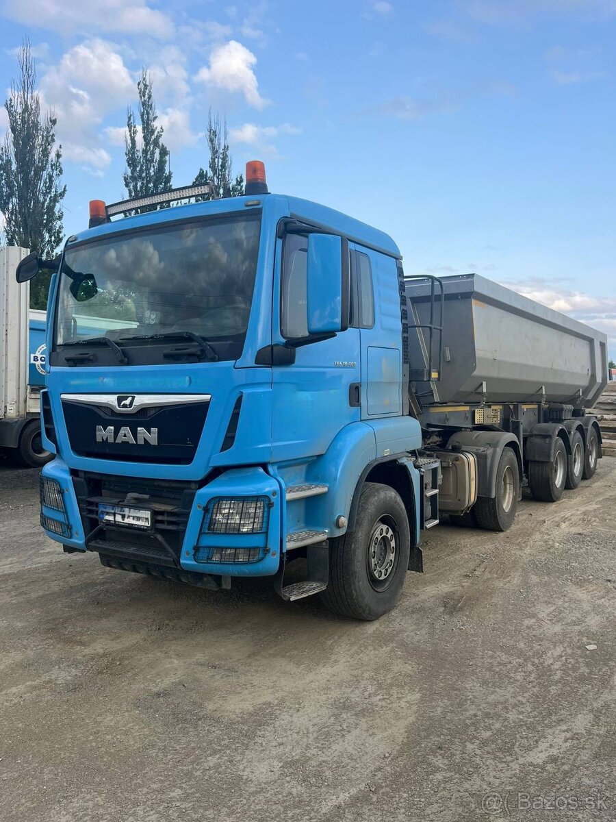 MAN TGS ťahač + náves BODEX KIS3WS