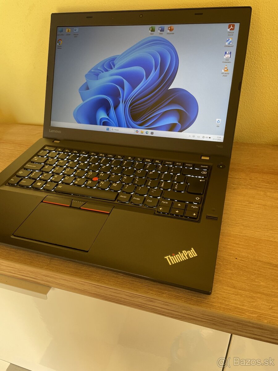 PREDÁM KOMPLETNE  INOVOVANÝ NOTEBOK LENOVO Thinkpad T460