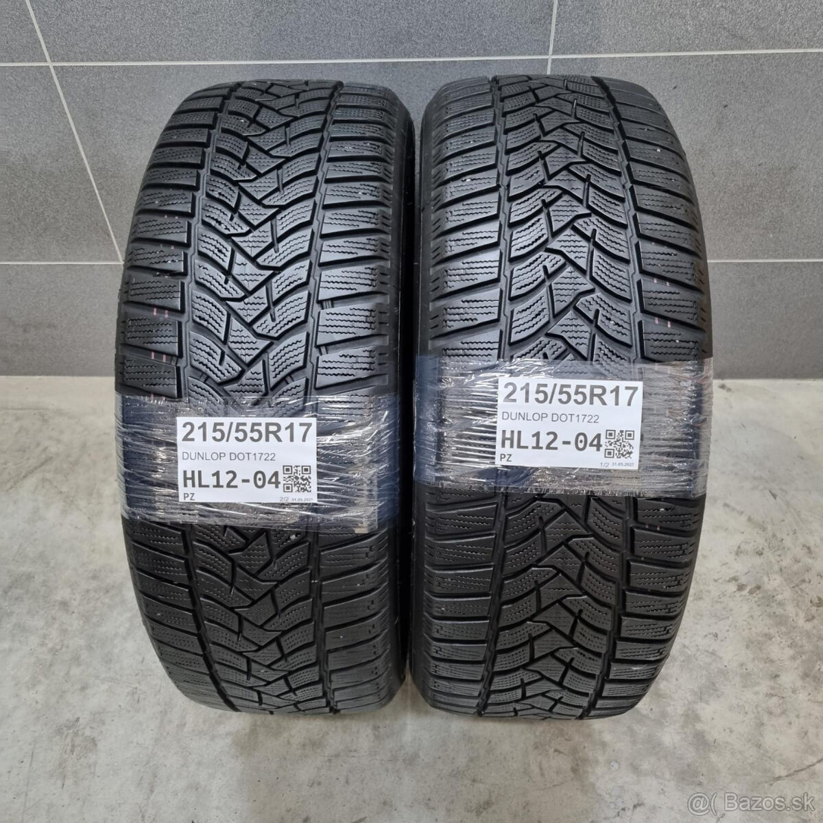 Zimné pneumatiky 215/55 R17 DUNLOP DOT1722