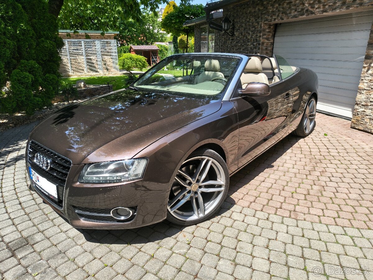 Audi A5 cabrio 3,2 fsi V6 Quatro, 195kw.