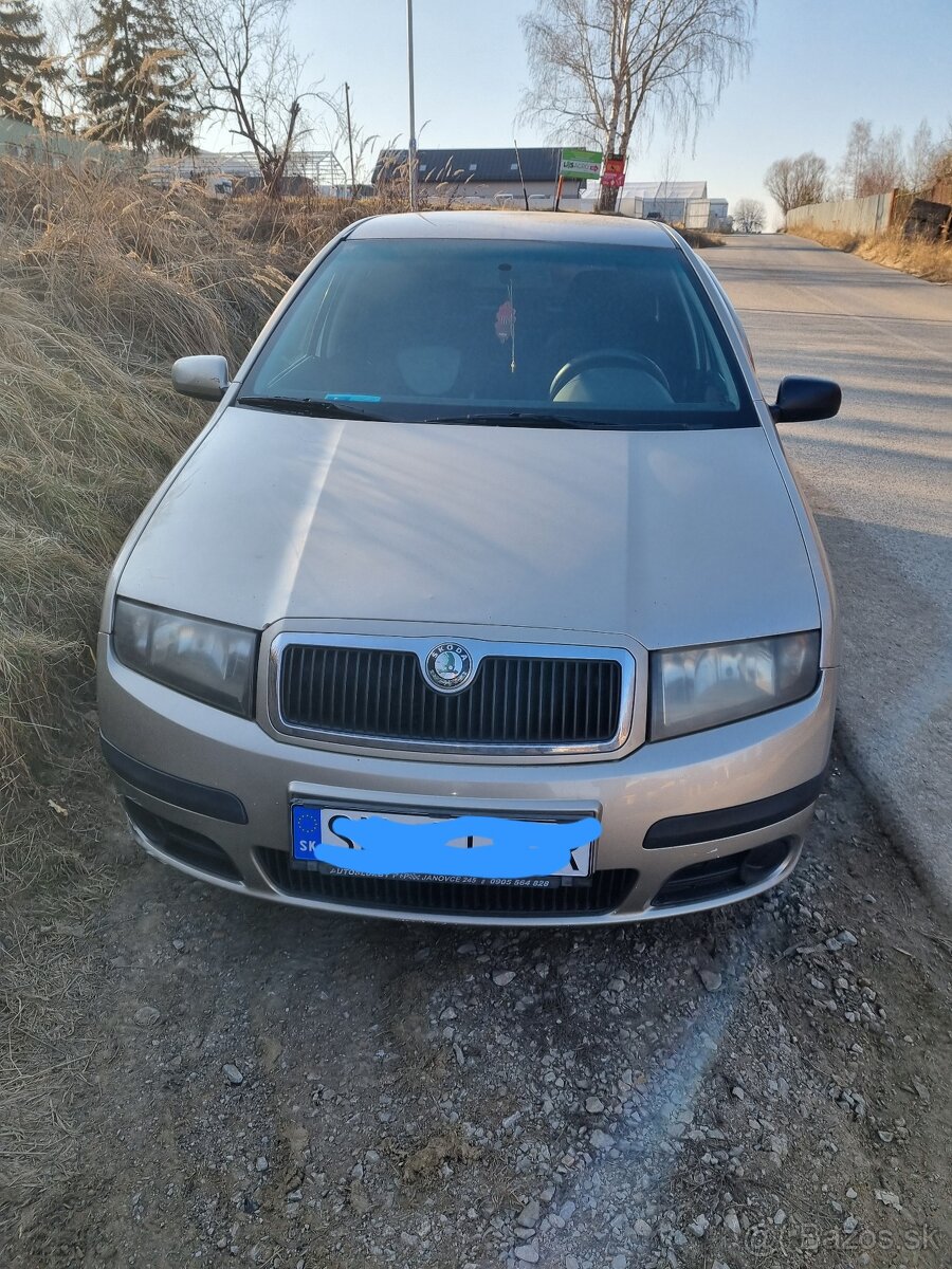 Predávam škodu fabiu