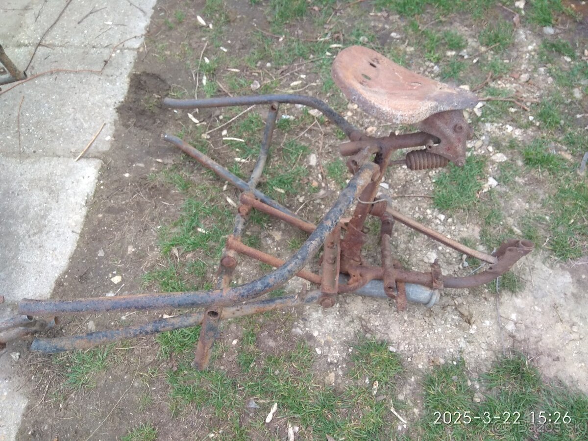 Cz125. 150 riksa rám