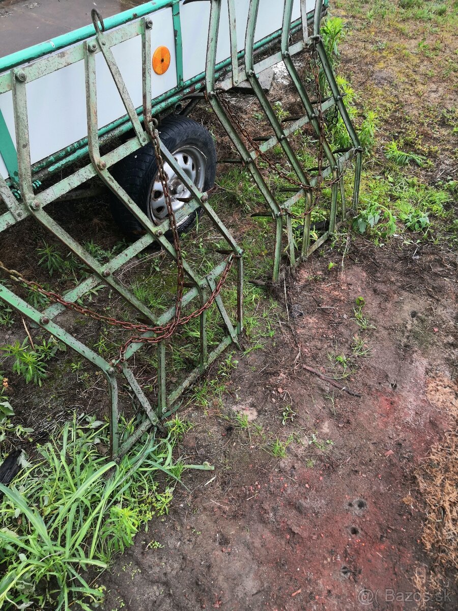 hřebenove brany za malotraktor TK14