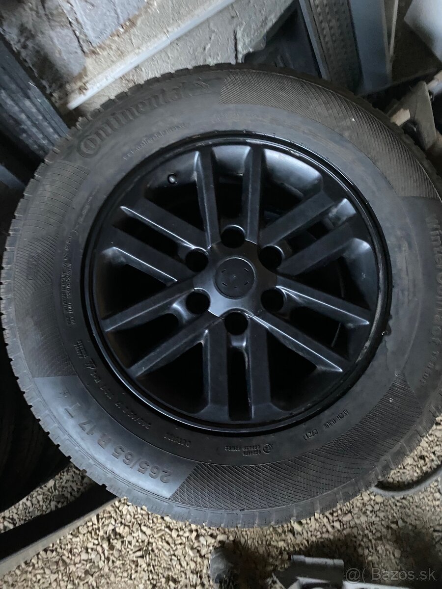 Disky s pneu 265/65 R17 Toyota Land Cruiser