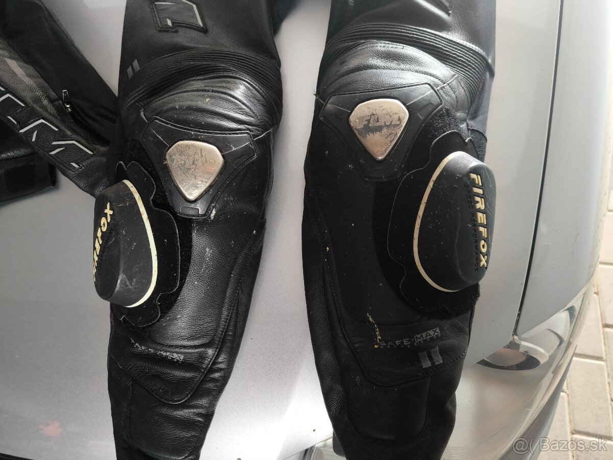 FLM dvojdielna kožená kombineza