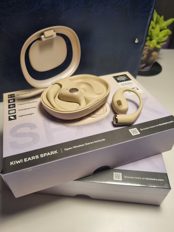 Zabalene nové športové Bluetooth slúchadlá Kiwi Ears Spark