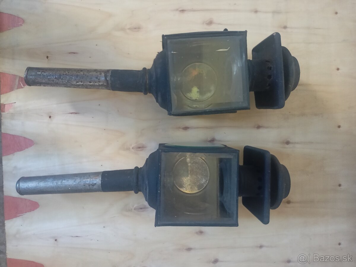 2 lampy na sane, koč