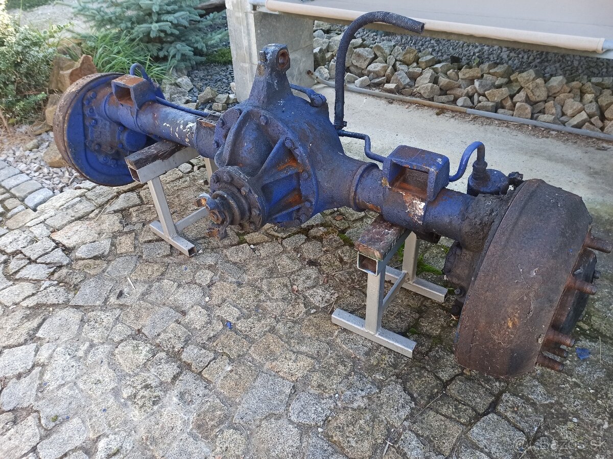 V3S náprava na malotraktor