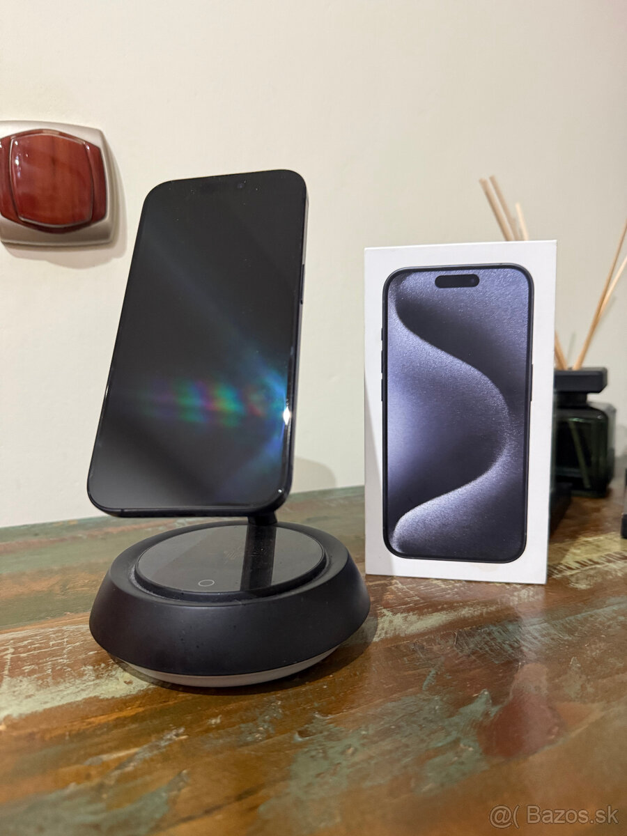 📱 iPhone 15 Pro 256GB – Natural Titanium (Prémiový stav) ✨