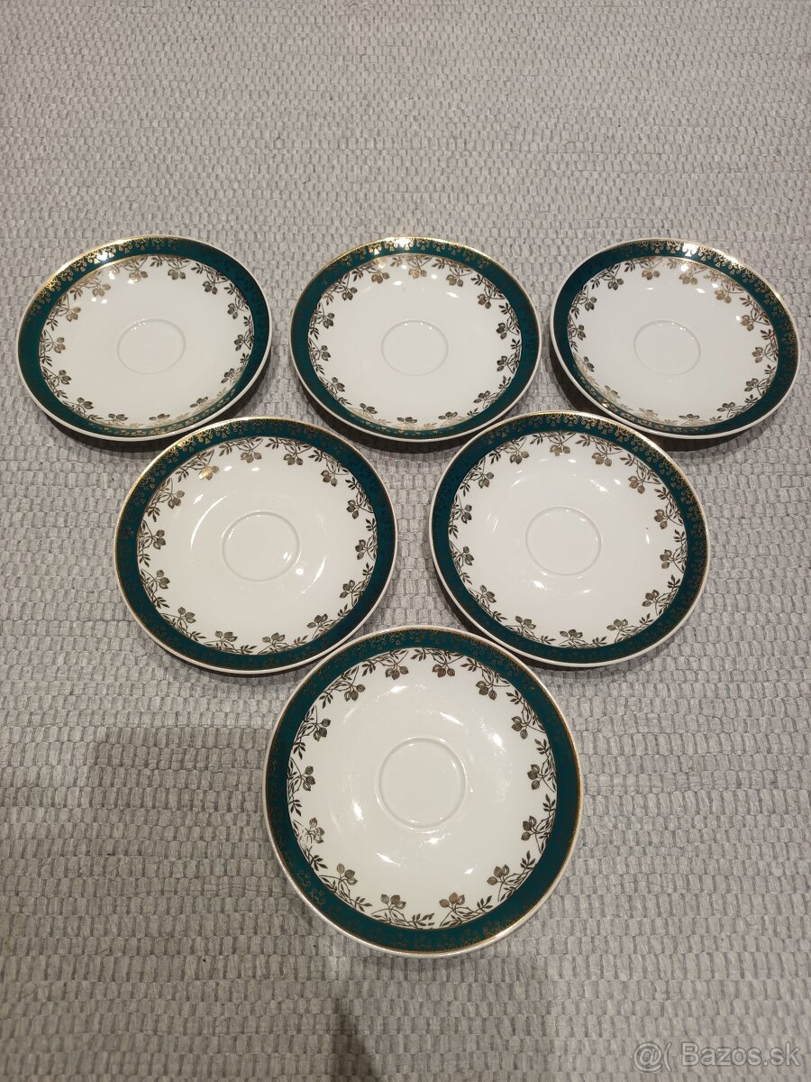 Porcelánová sada tanierikov