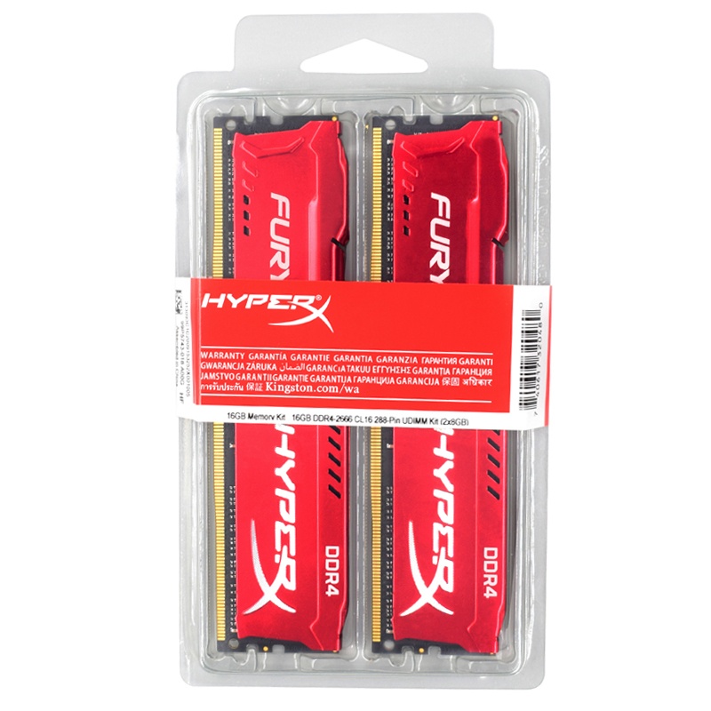 Kingston HyperX DDR3 8GB 2400Mhz 2x4GB 15€