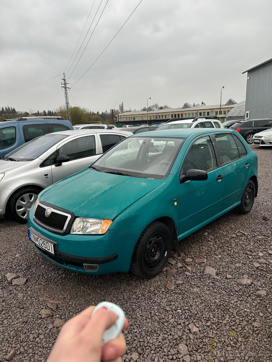 Škoda fabia 1.4 benzin 2002