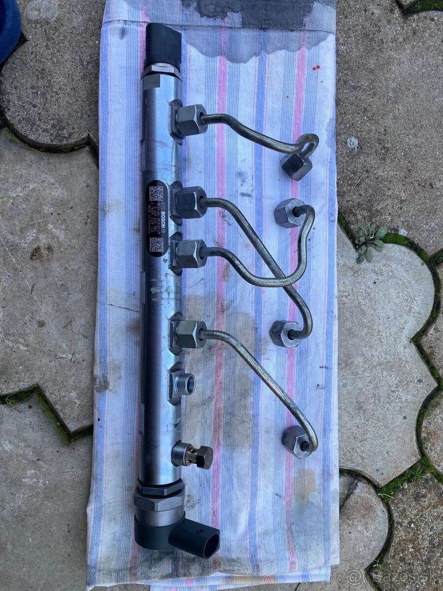 Turbo a vysokotlaká rampa BMW N47 130kw 135kw 2.0d