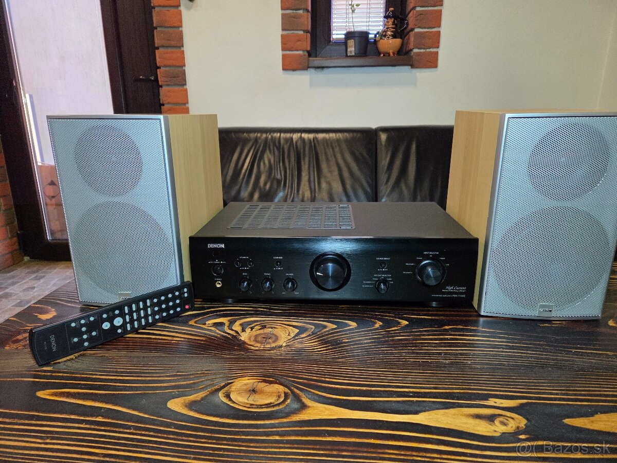 Predam stereo zostavu Denon PMA 710 AE a Canton LE 120