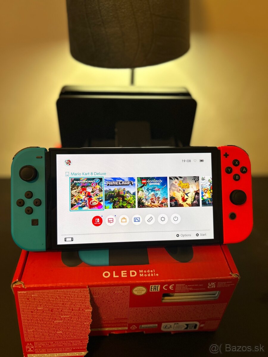 Nintendo Switch Oled 512GB + Hry