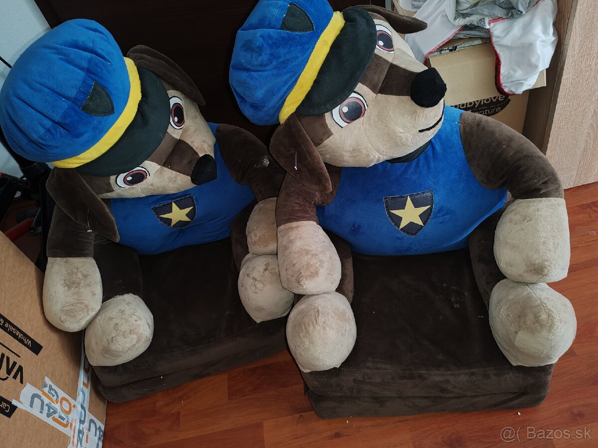 Rozkladacie kresielka labkova patrola
