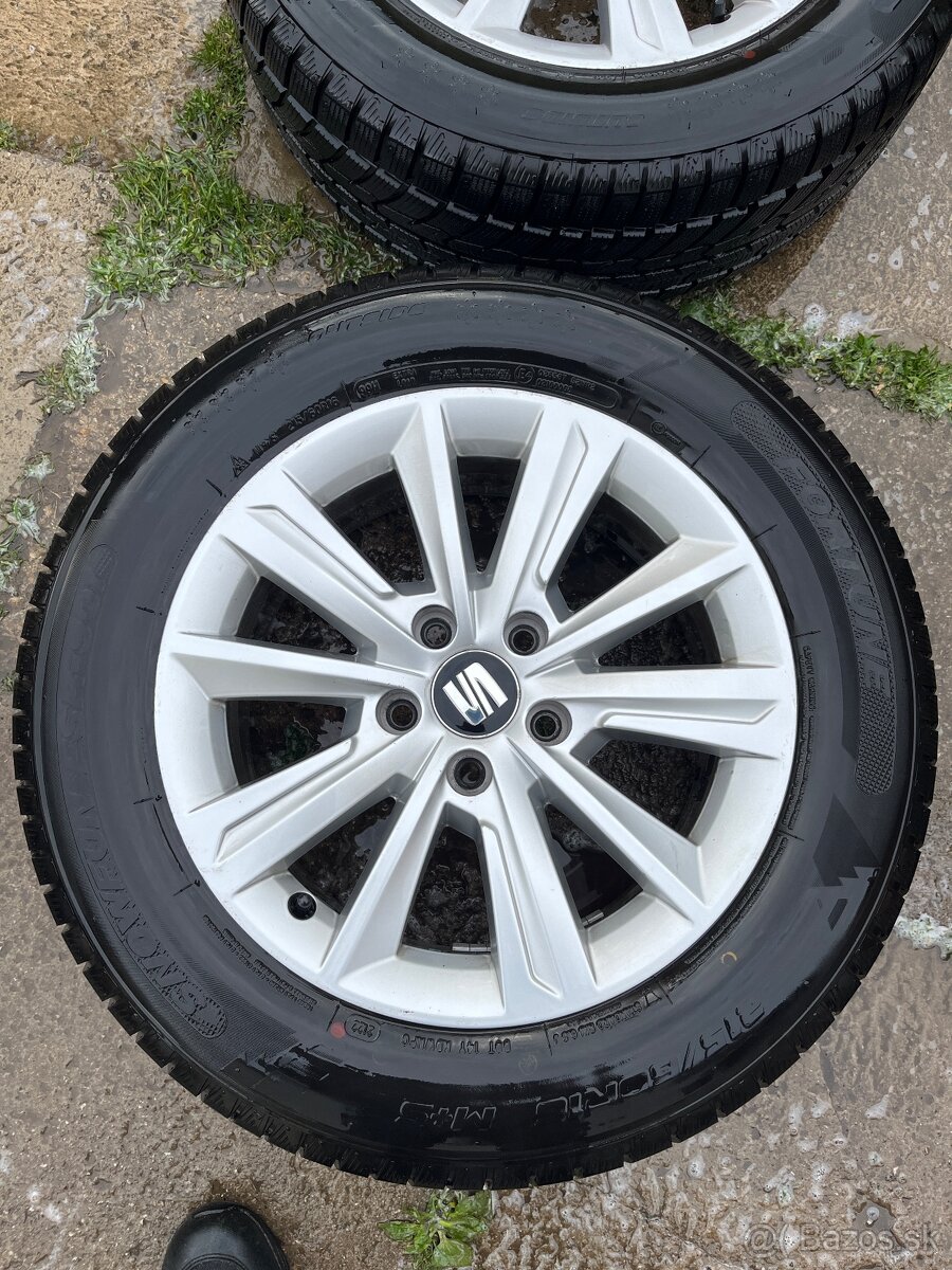 Seat elektróny R16 + zimné pneu