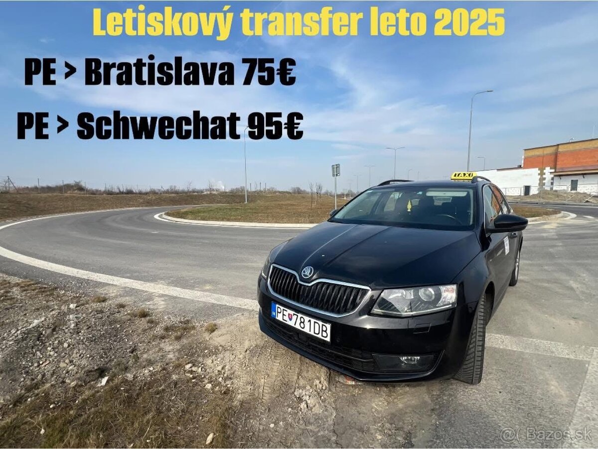 Transfer na letiska Partizanske, Topolcany