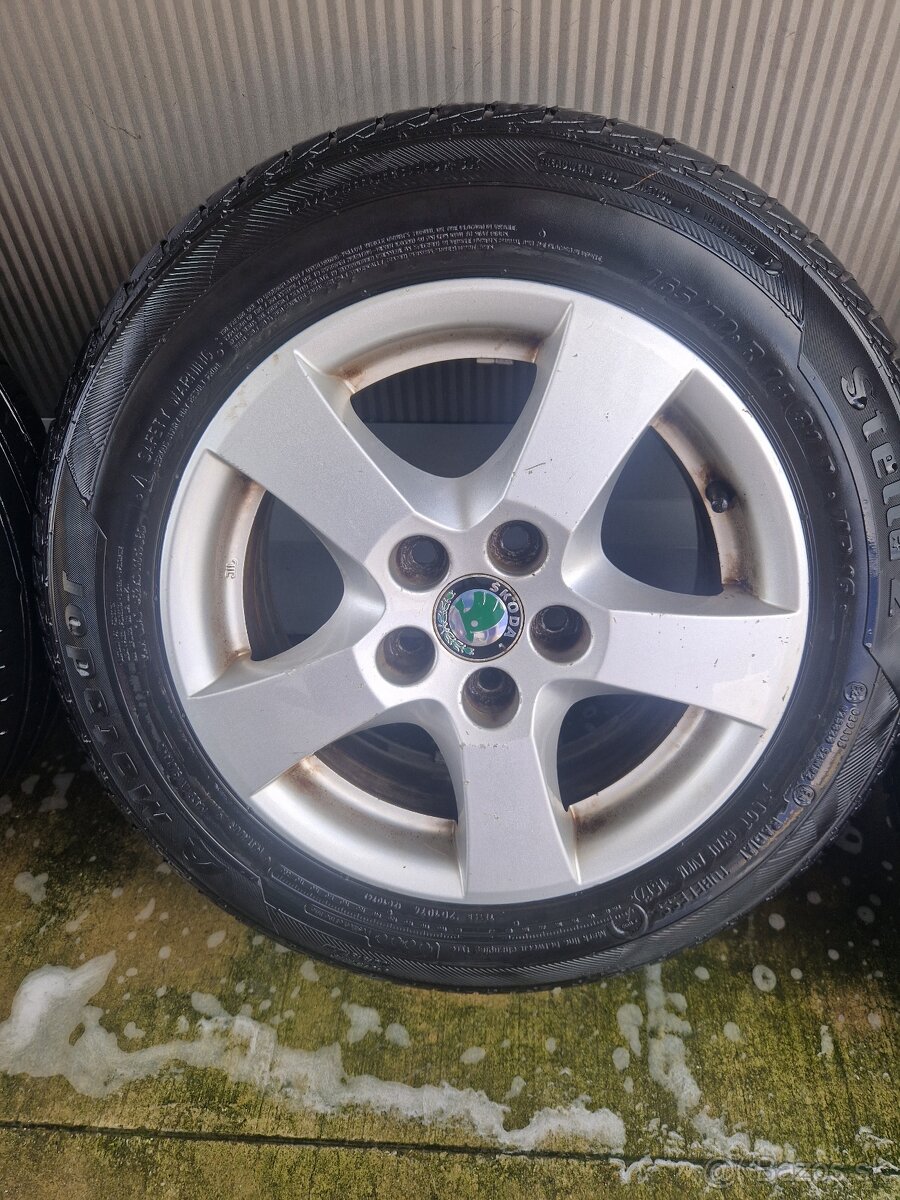 5x100R14 ALU DISKY ŠKODA