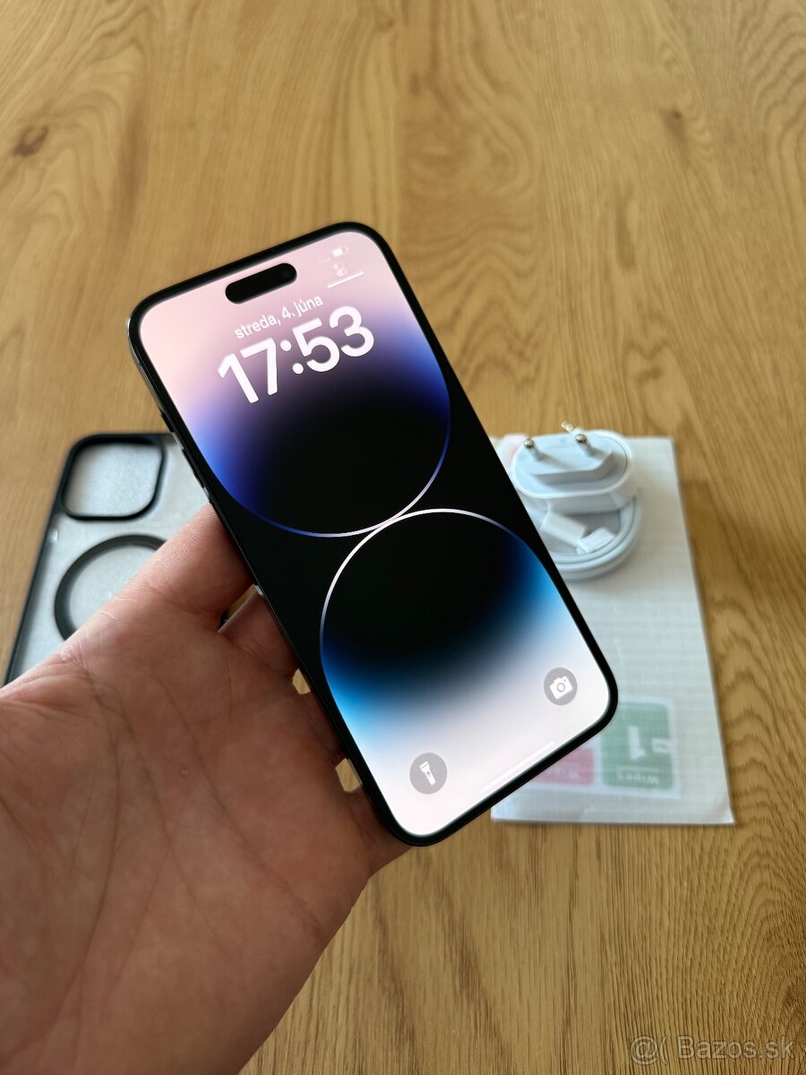 iPhone 14 Pro Max 128 gb Space black v záruke +prislušenstvo