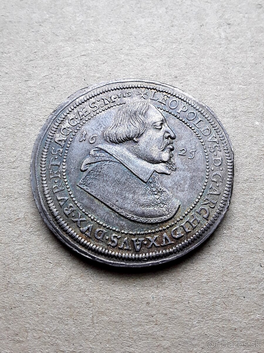 Toliar Leopold V 1625 Ensisheim, Top stav