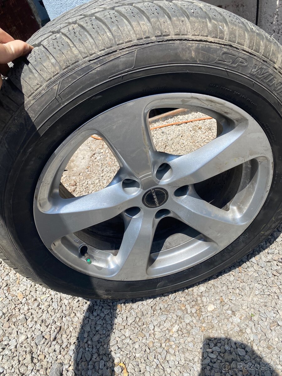 Borbet 5x120 R17 , ZIMNE PNEUMATIKY