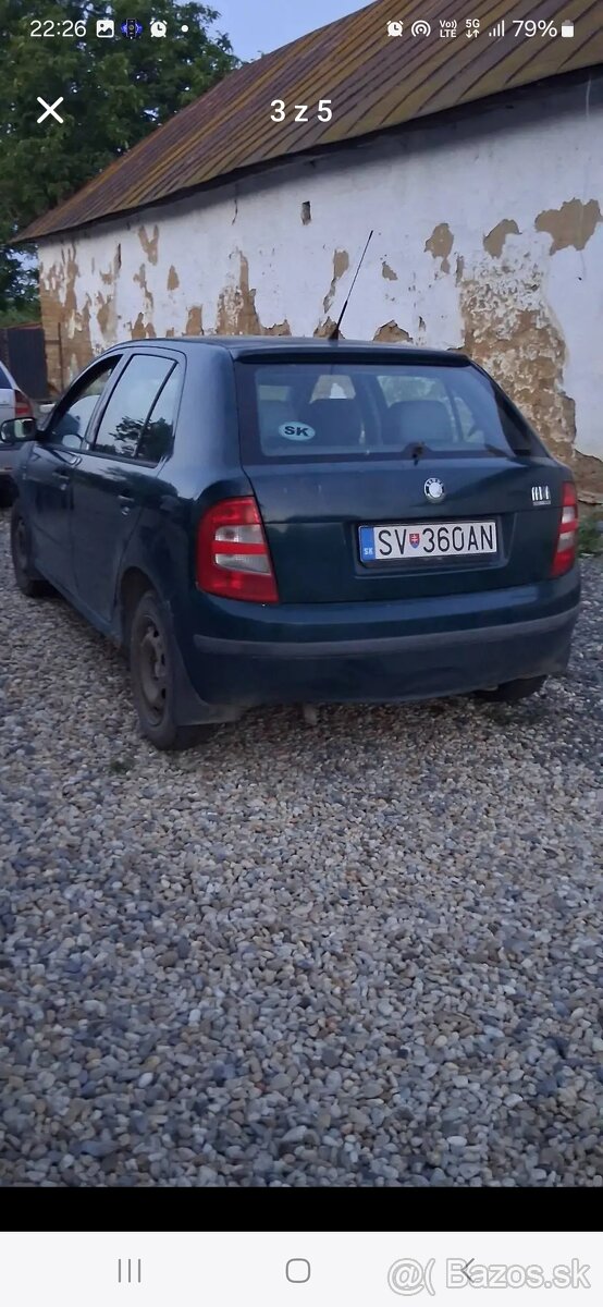 Predam skoda fabia