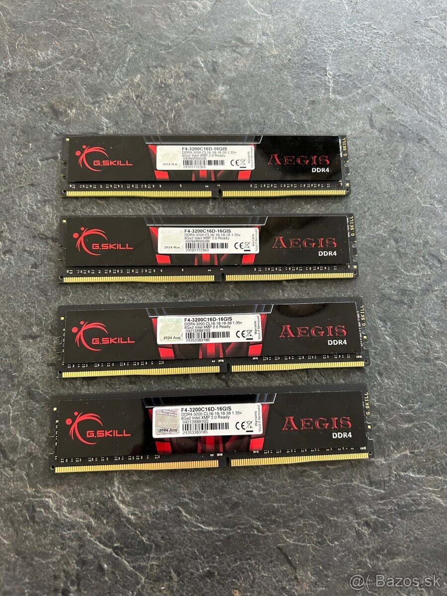 32GB DRR4 3200MHz G.Skill