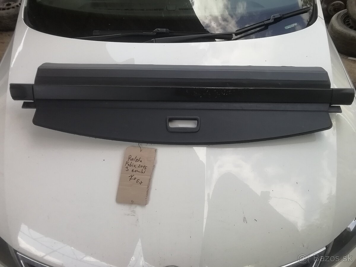 Kufrova roleta škoda fabia 3 combi