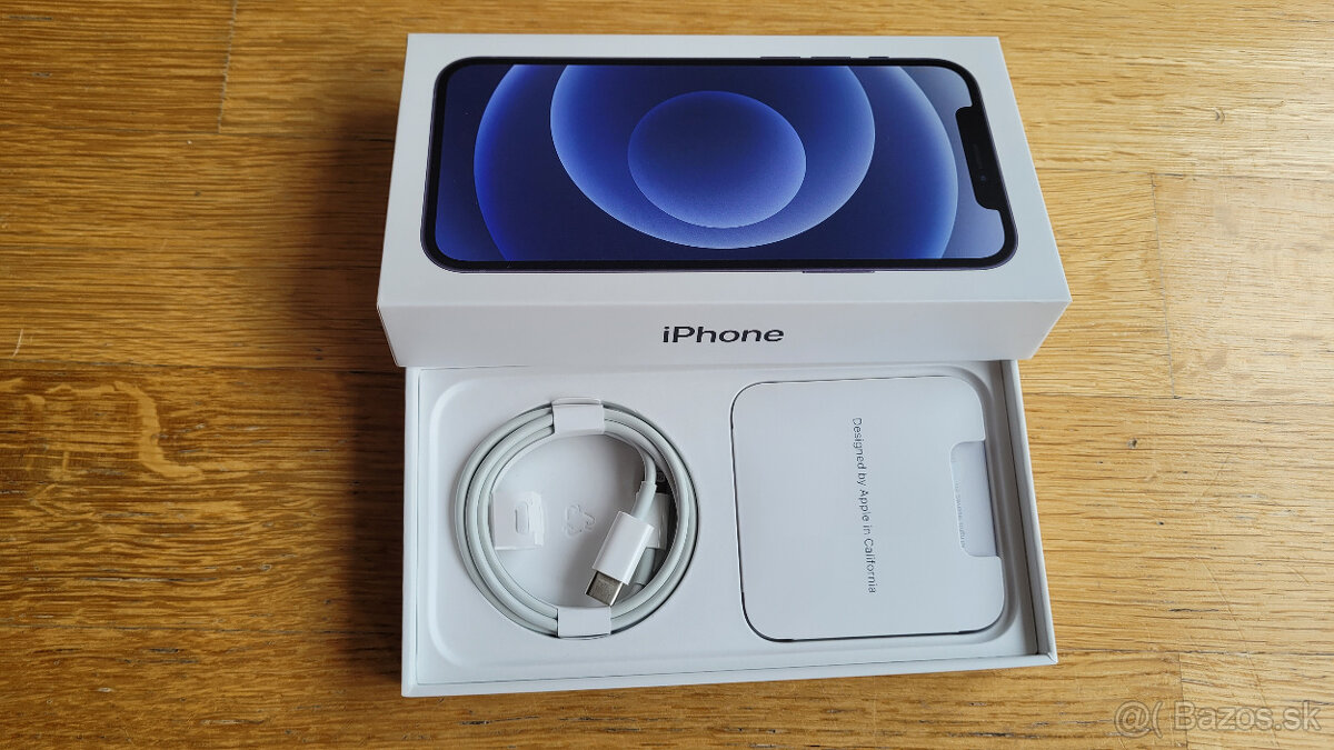 iPhone 12 Black 128GB - ako nový, veľmi málo používaný