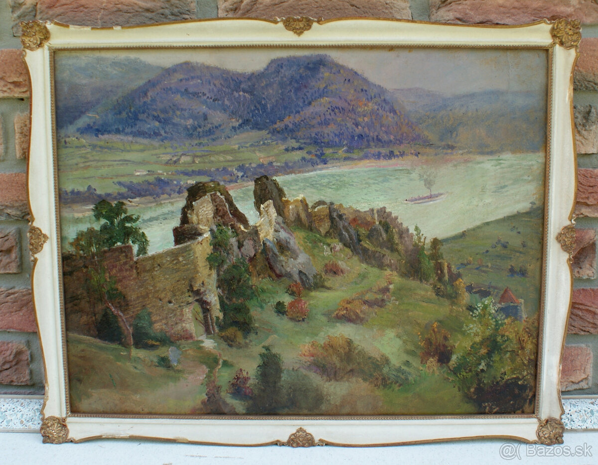 Starý obraz Carl Weiss (1860-1931) Brno