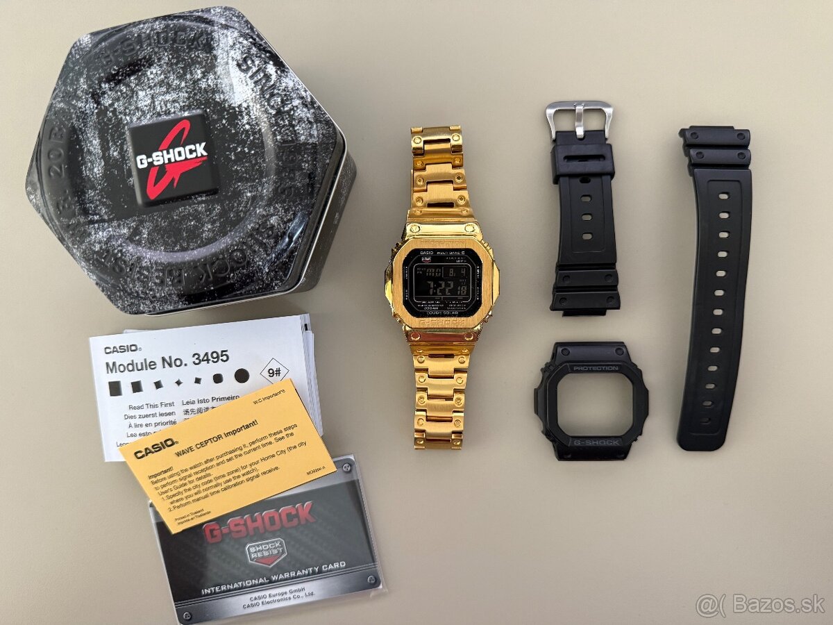 Casio G-Shock GW-M5610U-1BER Tough Solar, Multiband