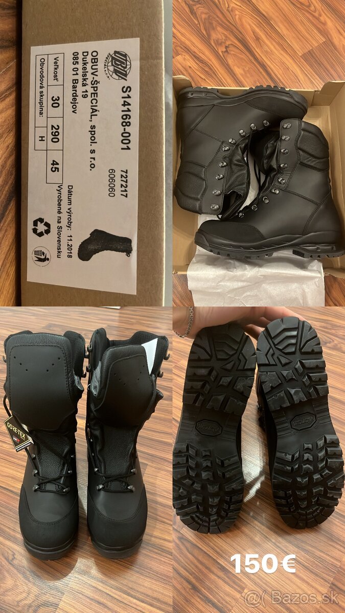 Topánky gore-tex bosp a iné
