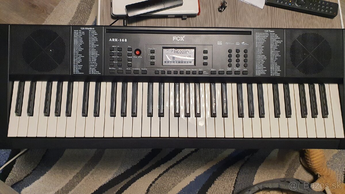 Predám klávesy Fox ARK-168