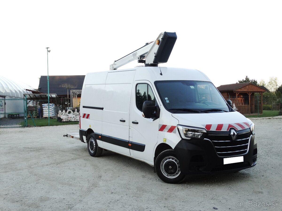 Renault Master L2H2 2.3 dci plošina 12,5m - ročník 2021