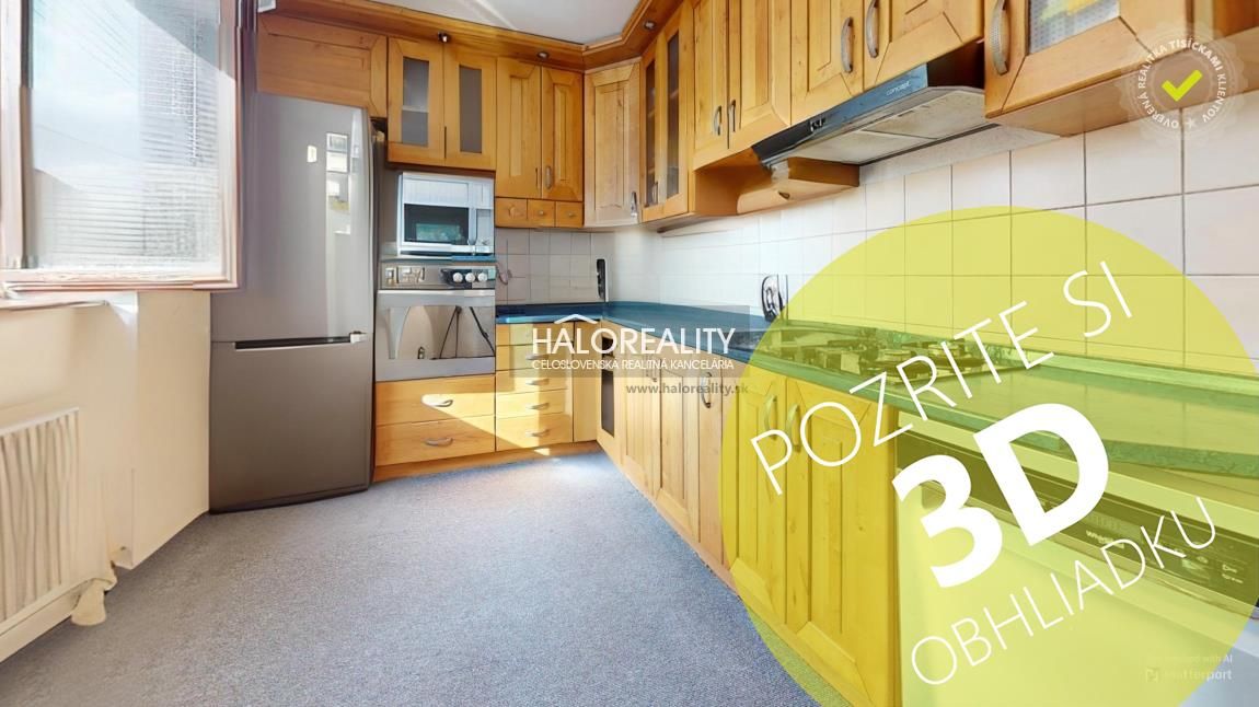 HALO reality - Predaj, trojizbový byt Predajná - EXKLUZÍVNE 