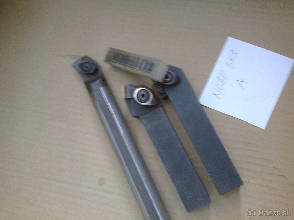 Sústružnícke nože TK 25x25mm A.