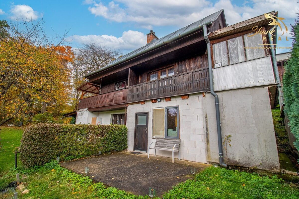 Chata vhodná na celoročné bývanie