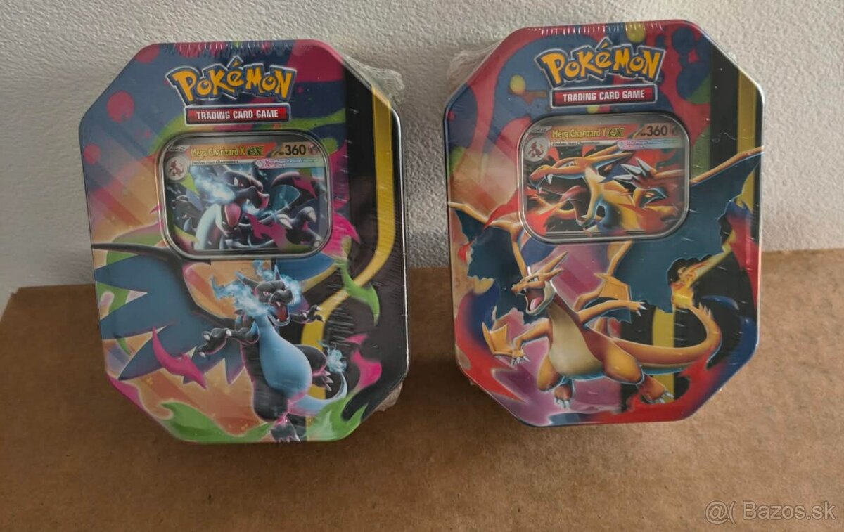 Pokémon TCG mega charizard ex tin