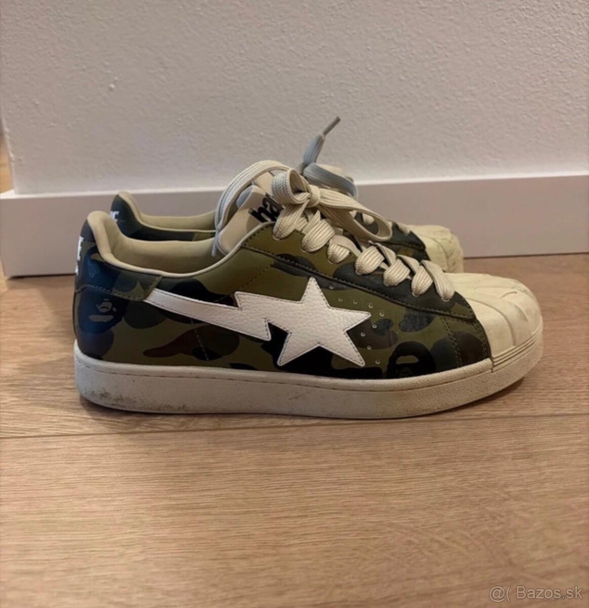 Adidas superstar x bape 42