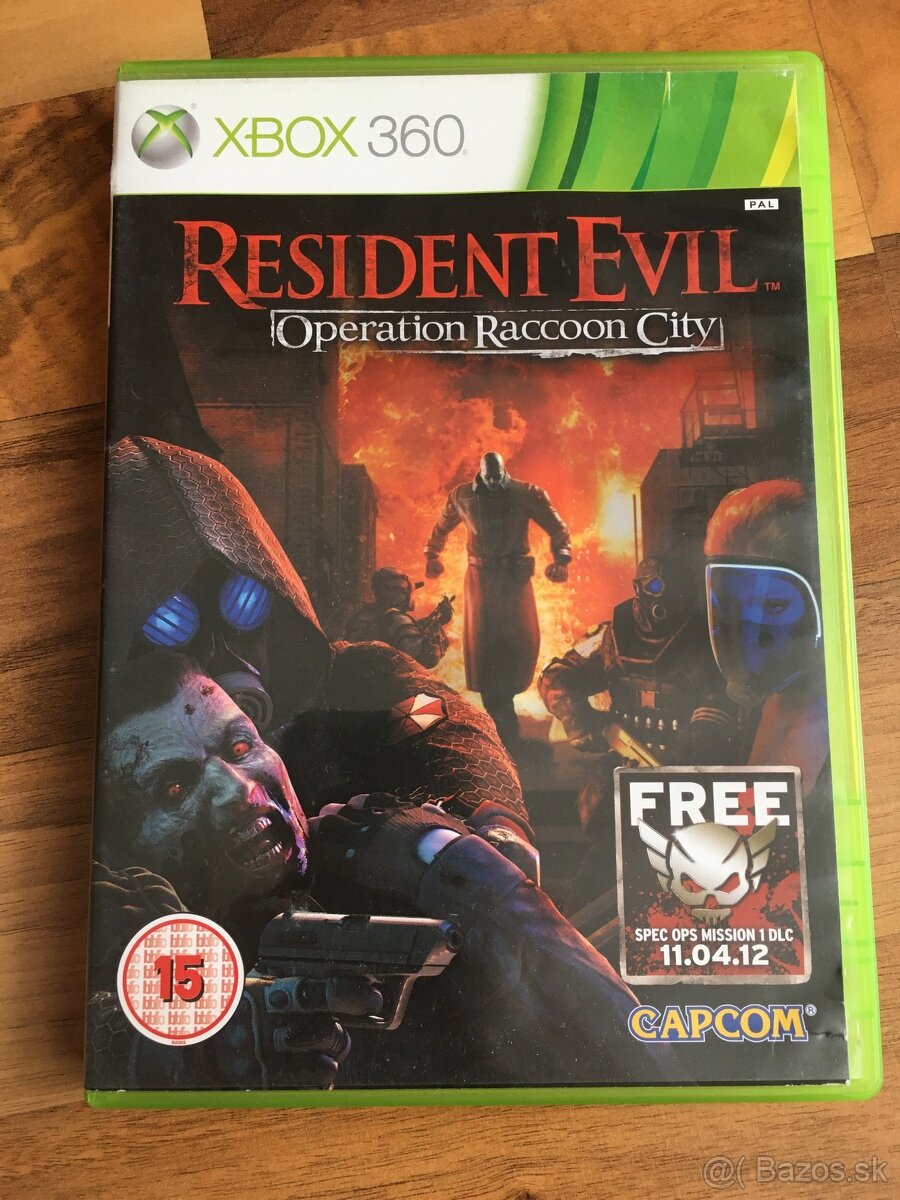 Predám hru RE Operation Raccoon City (XBOX 360)