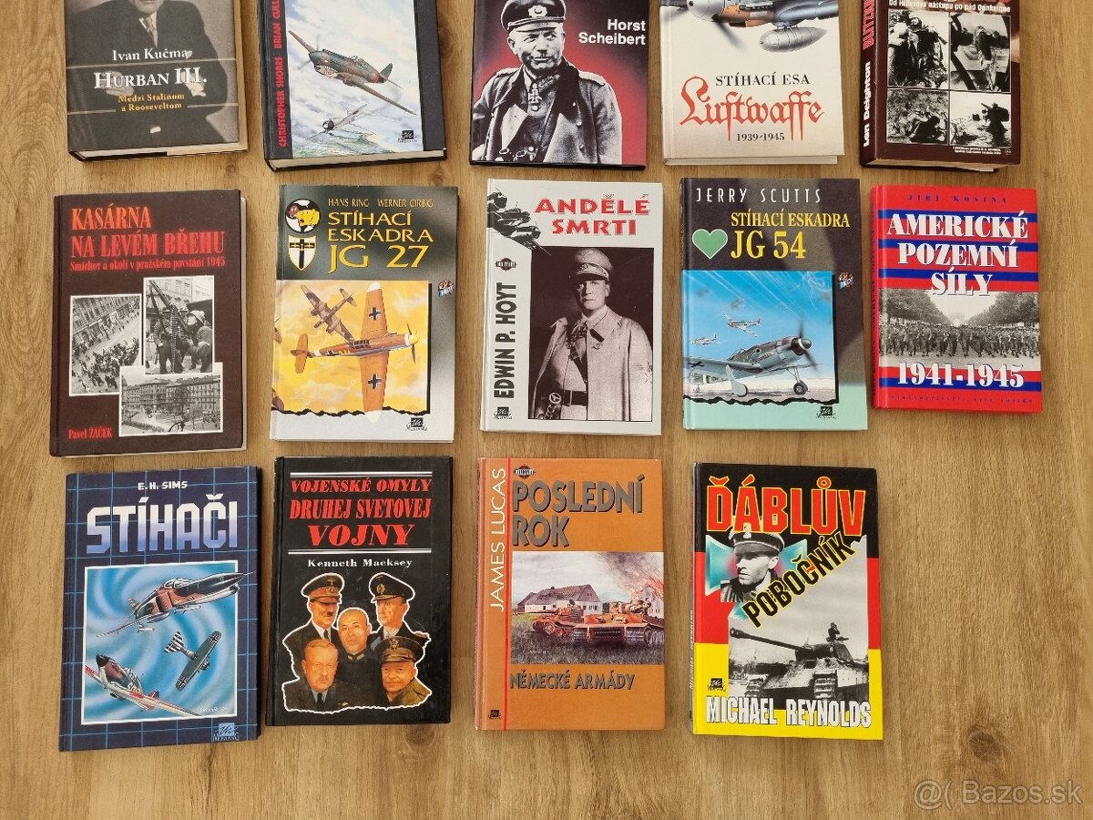 Knihy o svetovej histórii, vojnách a iné 2/2
