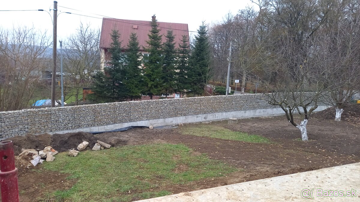 GABIONOVE OPLOTENIE GABIÓNY