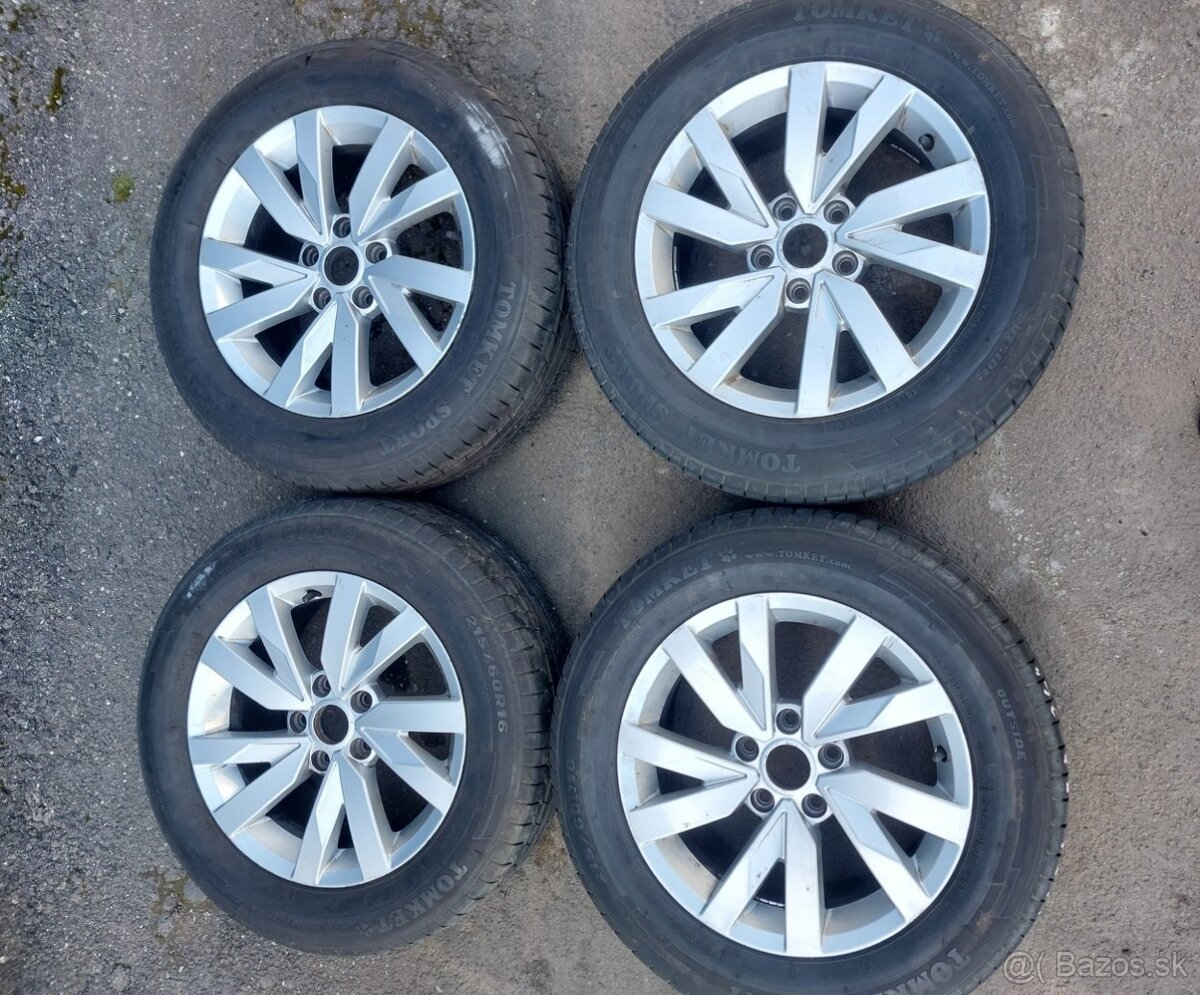 ELEKTRÓNY+PNEUMATIKY VW R16 5X112 6,5JX16 ET41