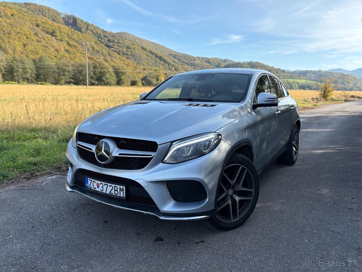 Mercedes-Benz GLE Coupe, r.2017, TOP výbava, 28 780 bez DPH
