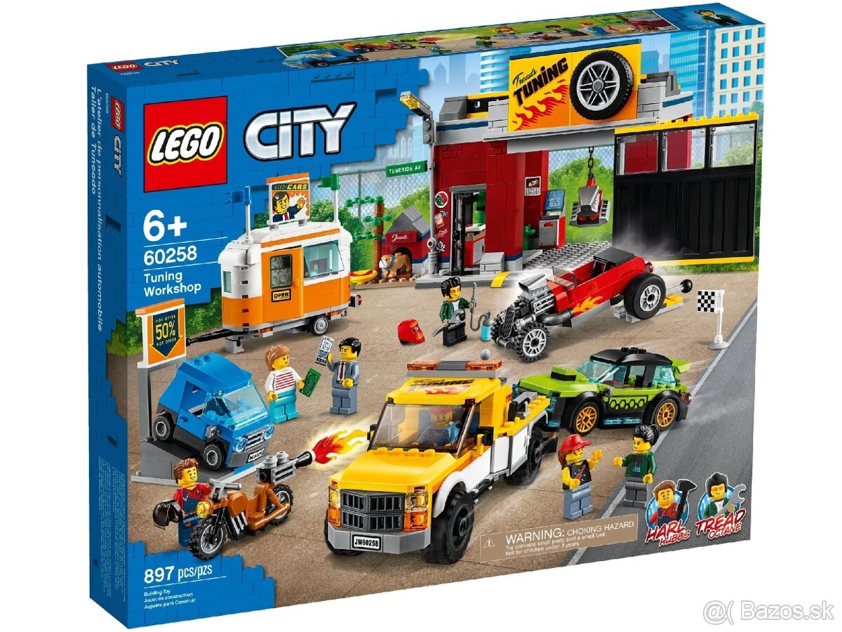 LEGO CITY 60258 - Tuningová dielňa